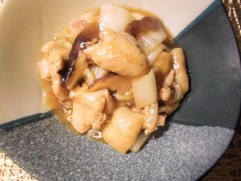 鶏肉と白菜と椎茸のトロトロ煮